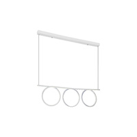 Lampa Wisząca Sufitowa LOOP Biała 60W LED Milagro