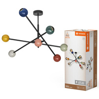 Lampa Sufitowa Wisząca Dekoracyjna E27 Wielokolorowy Decor Ledvance