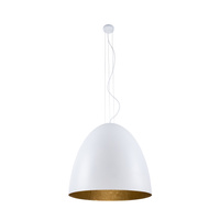 Lampa Sufitowa Wisząca 7x E27 Biała Nowoczesna EGG XL 9025 Nowodvorski
