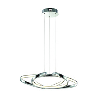 Lampa wisząca CRAFT 46W LED Chromowana Oprawa ML3807 Metal + Tworzywo Sztuczne