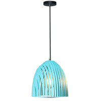 Lampa Wisząca Oprawa E27 Geometryczna niebieska CONE PRISM D:25x27mm VT-7255 V-TAC