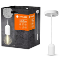 Lampa Sufitowa Wisząca E27 Zwis Biały Vintage 1906 Pendulum Ledvance