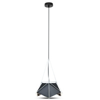 Lampa Wisząca Oprawa E27 Geometryczna biała PRISM 40x54cm VT-7401 V-TAC
