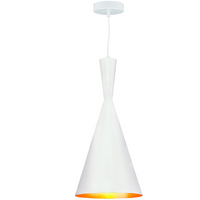 Lampa Wisząca Sufitowa Żyrandol IL MIO MODERN P-306C E27 Biało-Złota - GOLDLUX (Polux)