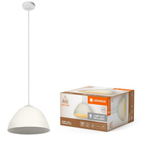 Lampa Sufitowa Wisząca Dekoracyjna E27 Zwis Biały Decor Ledvance