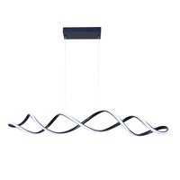 Lampa Sufitowa LED Wisząca Zwis 43W 6300lm 4000K Neutralna 120° Czarna INFINITO Sanico Goldlux