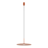 Lampa Sufitowa Wisząca GX53 Pomarańczowa Nowoczesna SIMONE 11412 Nowodvorski