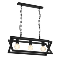 Lampa Wisząca Sufitowa ARNOLD 3xE27 Milagro