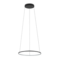 Lampa Sufitowa Wisząca LED 18W 600lm 4000K Neutralna Czarna Nowoczesna CIRCOLO LED S 10863 Nowodvorski