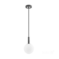 Lampa Wisząca Dekoracyjna Zwis G9 Szara Elegance Kobi