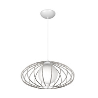 Lampa wisząca sufitowa KRONOS 1xE14 IP20 Chrom Metal MILAGRO