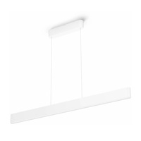 Lampa Sufitowa Oprawa Wisząca ENSIS Biała 79W CCT RGB Góra Dół PHILIPS HUE Bluetooth Zigbee