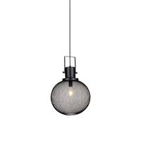 Lampa Wisząca Oprawa E27 Czarny klosz Siatka VT-7332 V-TAC