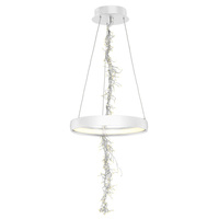 Lampa Wisząca Sufitowa SPARK 35W LED Biała Milagro