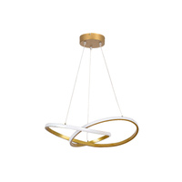 Lampa Wisząca Sufitowa LED 36W 3000K Złoty Nowoczesny Castiel Rabalux
