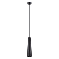 Lampa Sufitowa Wisząca Zwis GU10 Geometryczna Czarna Industrialna Electra Sollux