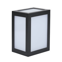 Kinkiet ścienny LED 12W 3000K IP65 Kostka Czarny VT-822 V-TAC