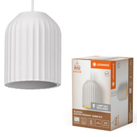 Lampa Sufitowa Wisząca Dekoracyjna E27 Zwis Biały Decor Ledvance