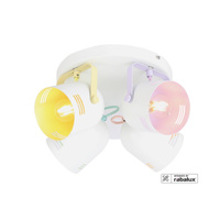 Lampa Sufitowa Punktowa Reflektor Spot 4x E14 Biały Nowoczesny Minuet 7014 Rabalux