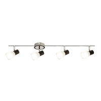 Lampa Sufitowa Punktowa Spot Reflektor 4x E14 Czarny Klasyczny Ati Rabalux