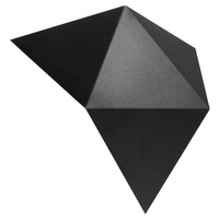 Lampa Ścienna Kinkiet 2x G9 Wielokątny Czarna Nowoczesna Solido Sollux