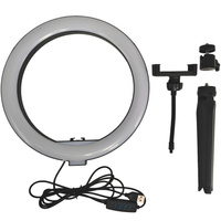 Lampa Stołowa LED 10W 240lm 2700-4000-6500K Ciepła 360° Czarna Ściemnialna SELFIE Sanico Goldlux