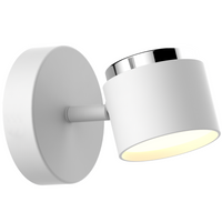 Kinkiet Reflektor Oprawa Ścienno-Sufitowa LED 4,2W KUBIK 1 Biały 3000K GOLDLUX (Polux)