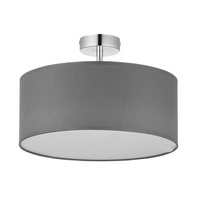 Lampa Sufitowa RONDO GRAPHITE Żyrandol Grafitowo-Biała Minimalistyczna 4xE27 4240 TK Lighting
