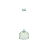 Lampa Wisząca Sufitowa Zwis E14 Miętowy Industrialny Ronan Rabalux