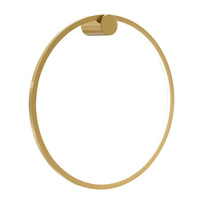 Lampa Ścienna Kinkiet Saturno Złota 25W LED Milagro