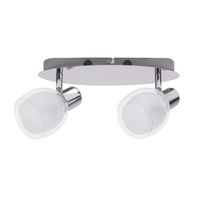 Lampa Sufitowa Punktowa Reflektor Spot 2x E14 Chrom Nowoczesny Dave 6836 Rabalux