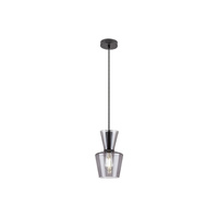 Lampa Wisząca Sufitowa Zwis E27 Czarny Nowoczesny Abra Rabalux