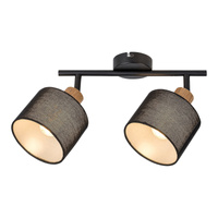 Lampa Sufitowa Punktowa Reflektor Spot E14 Brązowy Industrialny Miguel Rabalux