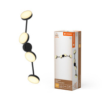 Lampa LED Ścienna Sufitowa Kinkiet Oprawa Natynkowa 21W 1120lm CCT Dekoracyjna Czarny Spot Moon Ledvance
