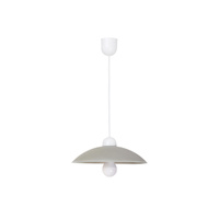 Lampa Wisząca Sufitowa Zwis E27 Szary Klasyczny Cupola range Rabalux