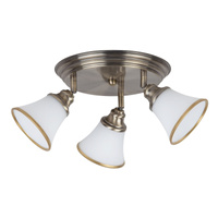 Lampa Sufitowa Punktowa Reflektor Spot 3x E14 Brązowy Klasyczny Grando 6548 Rabalux