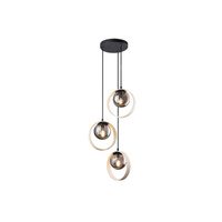 Lampa Wisząca Sufitowa E14 Brązowy Nowoczesny Peyton Rabalux