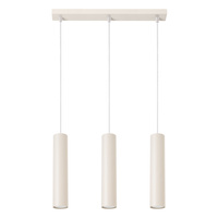 Lampa Wisząca Sufitowa Zwis Tuba Spot 3x GU10 Beżowa Lagos Ocean Green SL.1481 Sollux