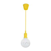Lampa Wisząca Sufitowa BUBBLE Żółta 5W E14 LED Milagro