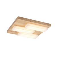 Lampa Sufitowa LED Natynkowa 30W 1800lm 3000K Brązowy Skandynawski Konte Rabalux