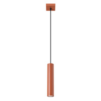 Lampa Wisząca Sufitowa Zwis Tuba Spot 1x GU10 Ochra Czerwona Lagos Ocean Green SL.1489 Sollux