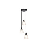 Lampa Wisząca Sufitowa 3x E27 Czarny Klasyczny Jarina Rabalux