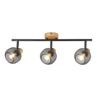 Lampa Sufitowa Punktowa Reflektor Spot E14 Brązowy Industrialny Grendel Rabalux