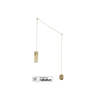 Lampa Wisząca Sufitowa LED 4W 248lm 4000K Złoty Nowoczesny Floresta Rabalux