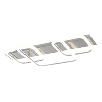 Lampa Sufitowa LED Natynkowa 42W 3800lm Chrom Nowoczesny Fandral Rabalux