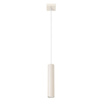 Lampa Wisząca Sufitowa Zwis Tuba Spot 1x GU10 Beżowa Lagos Ocean Green SL.1479 Sollux