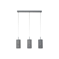Lampa Wisząca Sufitowa 3x E14 Szary Nowoczesny Callia Rabalux