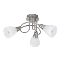 Lampa Sufitowa Żyrandol 3x E14 Chrom Klasyczny Jenna Rabalux