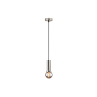 Lampa Wisząca Sufitowa E27 Chrom Industrialny Zuriel Rabalux