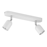 Lampa Sufitowa TOP WHITE Spot Biało-Srebrna Klasyczna 2xGU10 4412 TK Lighting